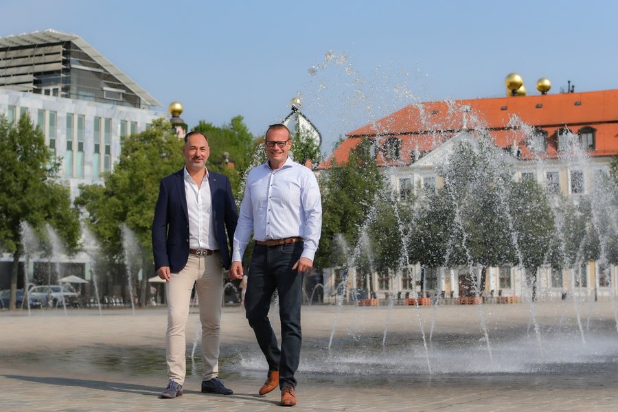 Sandro Wallisch unterwegs in Magdeburg